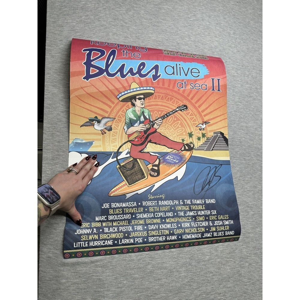 Keeping Blues Alive At Sea II Poster 2016‎